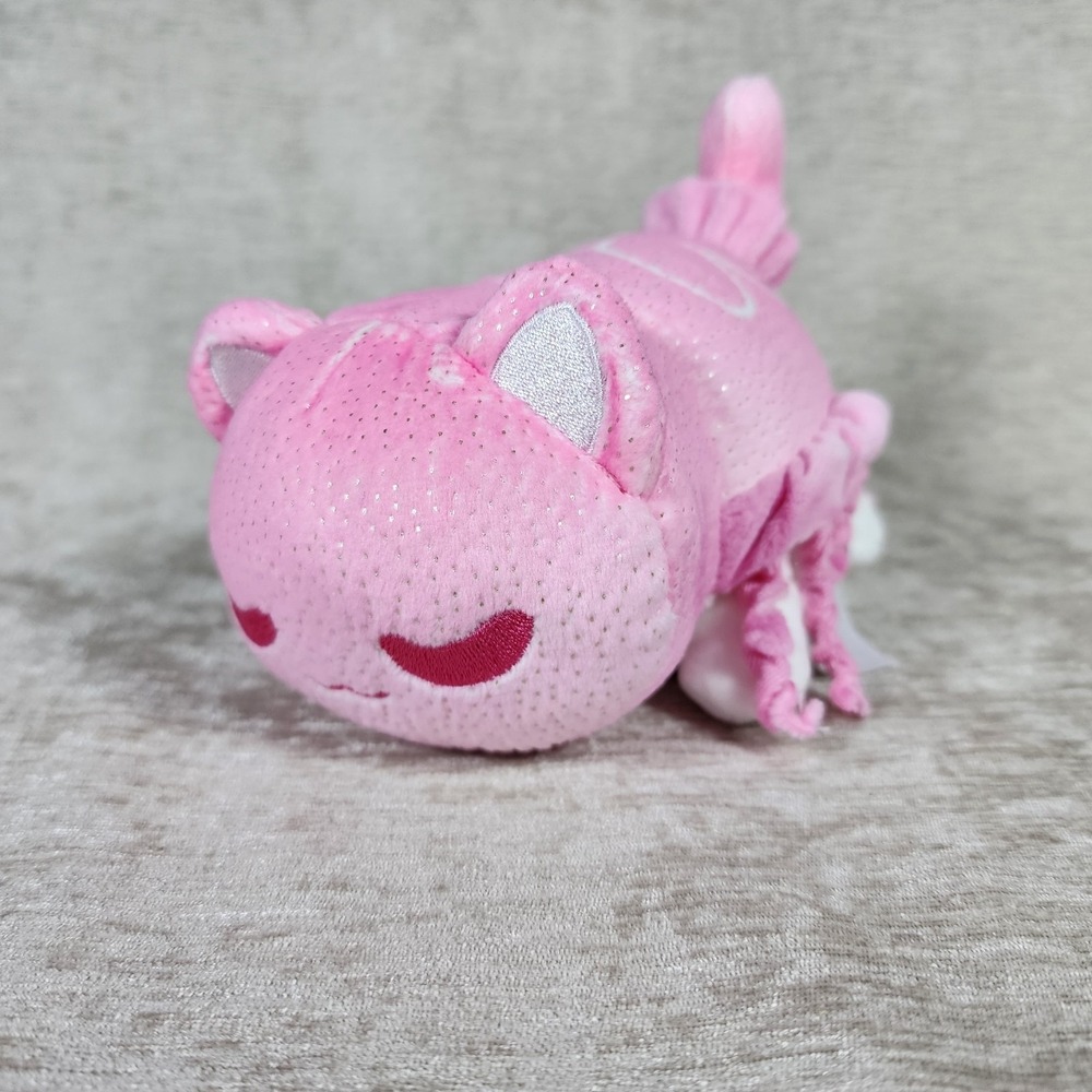 Aphmau MeeMeows Litter 5 Jellyfish Cat Plush Pink Under the Sea 6 inch Very Good